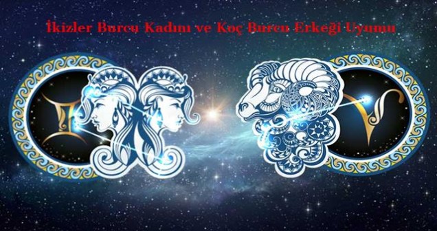 İkizler Burcu Kadını ve Koç Burcu Erkeği Uyumu
